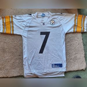 NFL Reebok Pittsburg Steelers Roethlisberger #7 medium mesh Jersey